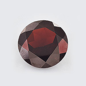 Natural 11x11x5.2mm Faceted Round Garnet