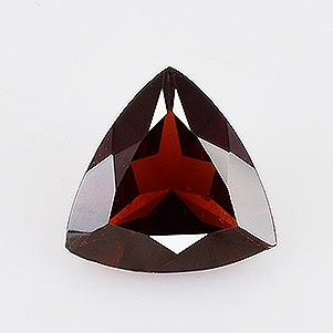 Natural 8x8x3.8mm Faceted Trillion Garnet