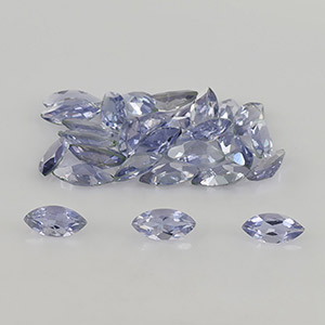 Natural 6x3x2mm Faceted Marquise Iolite