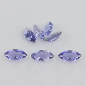 Natural 7x3.5x2.2mm Faceted Marquise Iolite