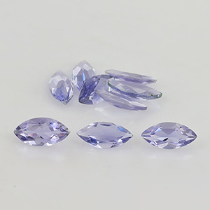 Natural 8x4x2mm Faceted Marquise Iolite