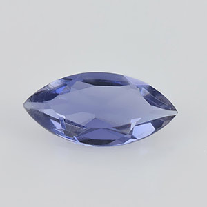 Natural 10x5x2.9mm Faceted Marquise Iolite