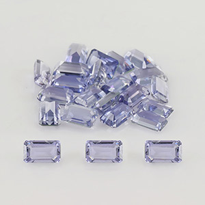 Natural 5x3x2mm Faceted Octagon Iolite