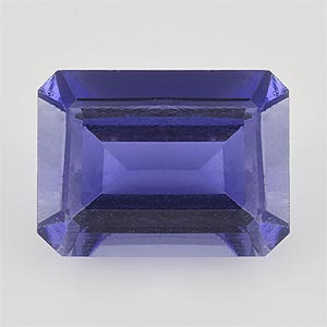 Natural 9x7x4.5mm Faceted Octagon Iolite