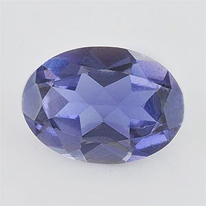 Natural 7x5x3.10mm Faceted Oval Iolite