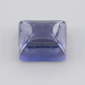 Natural 8x8x4mm Cabochon Square Iolite