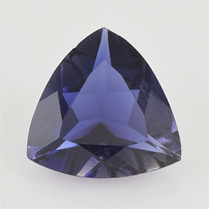 Natural 8x8x3.8mm Faceted Trillion Iolite