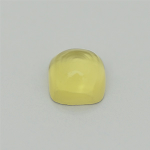 Natural 7x7x4.6mm Cabochon Cushion Lemon Quartz