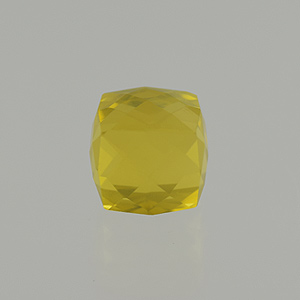 Natural 11x11x11mm Checker Fancy Lemon Quartz