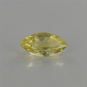 Natural 13x7x5mm Faceted Marquise Lemon Quartz