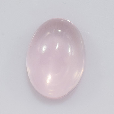 Natural 14x10x6mm Cabochon Oval Rose Quartz