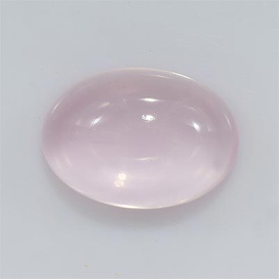 Natural 14x10x6.2mm Cabochon Oval Rose Quartz