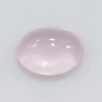 Natural 14x10x6mm Cabochon Oval Rose Quartz