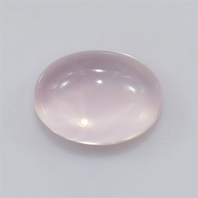 Natural 16x12x7.4mm Cabochon Oval Rose Quartz