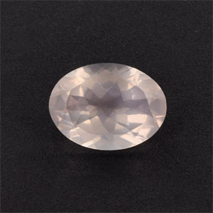 Natural 16x12x6.8mm Faceted Oval Rose Quartz