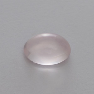 Natural 13.5x10x6.6mm Cabochon Oval Rose Quartz