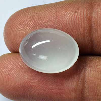 Natural 16x12x7.4mm Cabochon Oval Quartz