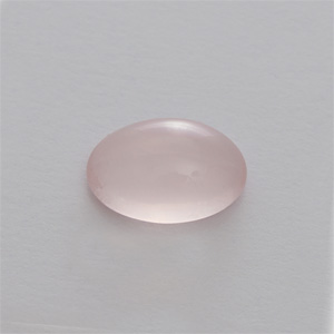 Natural 14x9.5x5.5mm Cabochon Oval Rose Quartz