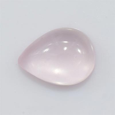 Natural 16x12x6.6mm Cabochon Pear Rose Quartz