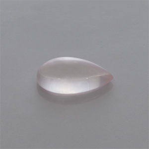 Natural 26x15x7.3mm Cabochon Pear Rose Quartz