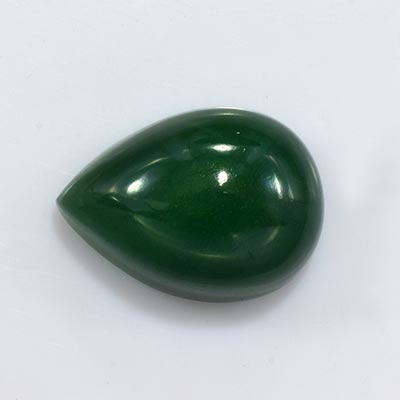 Natural 18x13x8.2mm Cabochon Pear Quartz