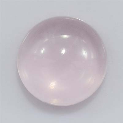 Natural 14x14x7mm Cabochon Round Rose Quartz