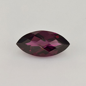 Natural 12x6x4mm Checker Marquise Rhodolite Garnet