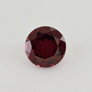 Natural 7x7x4.5mm Faceted Round Rhodolite Garnet