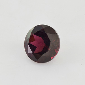 Natural 7x7x4.5mm Faceted Round Rhodolite Garnet