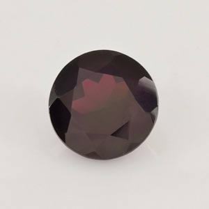 Natural 10x10x5.4mm Faceted Round Rhodolite Garnet