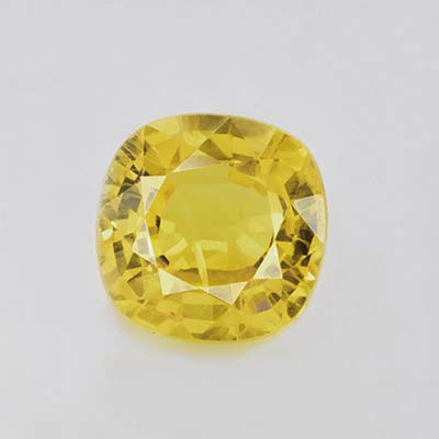 Natural 7.2x7.2x4mm Faceted Cushion Sapphire