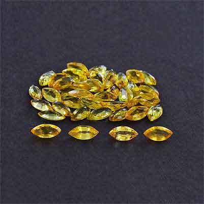 Natural 6x3x2mm Faceted Marquise Sapphire