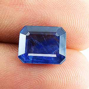 Natural 10.30x8.20x3.70mm Faceted Octagon Sapphire