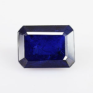 Natural 8x6.10x3.8mm Faceted Octagon Sapphire