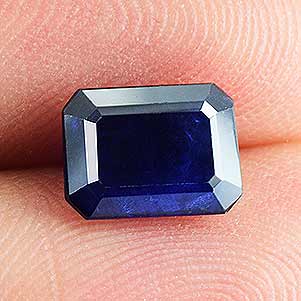 Natural 8x6.10x3.80mm Faceted Octagon Sapphire