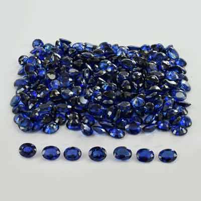 Natural 4.50x3.50x2.00mm Faceted Oval Sapphire