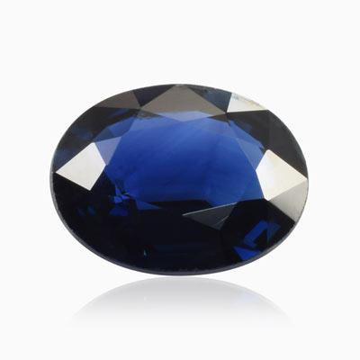 Natural 7x9x3.40mm Faceted Oval Sapphire