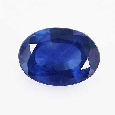 Natural 7x5.1x3.1mm Faceted Oval Sapphire