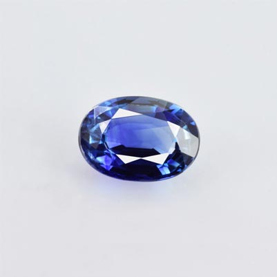 Natural 7.2x5.1x3mm Faceted Oval Sapphire