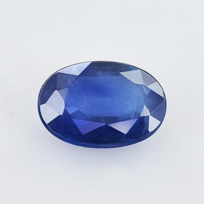 Natural 5.9x4x2mm Faceted Oval Sapphire