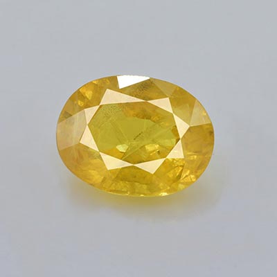 Natural 8.9x6.9x4.3mm Faceted Oval Sapphire