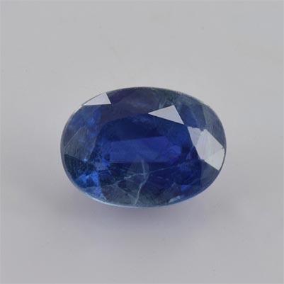 Natural 7.3x5.3x4.4mm Faceted Oval Sapphire