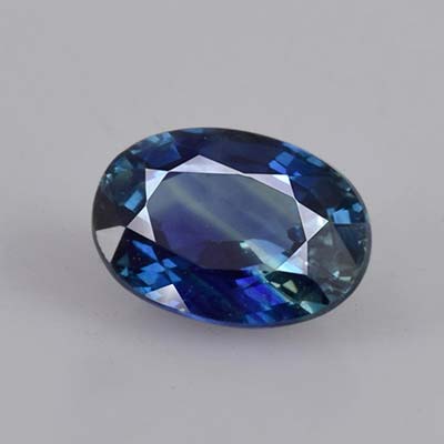 Natural 6x4.3x3mm Faceted Oval Sapphire