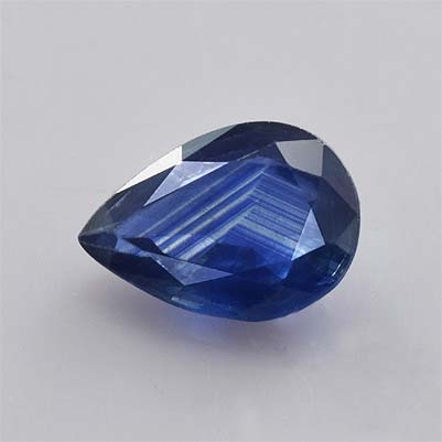 Natural 7x5x2.7mm Faceted Pear Sapphire