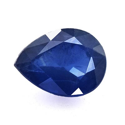 Natural 6.7x5x3.2mm Faceted Pear Sapphire