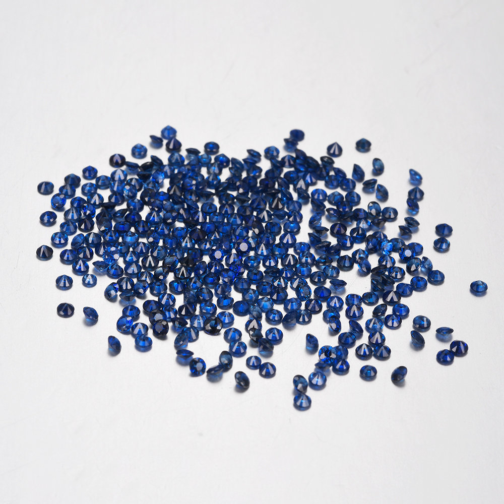 Natural 1.9x1.9mm Faceted Round Sapphire