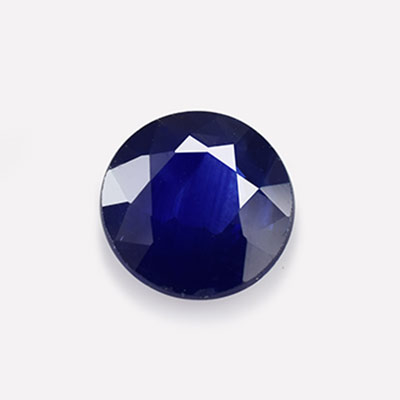 Natural 4.3x4.3x2.2mm Faceted Round Sapphire