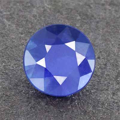 Natural 3.8x3.8x2.6mm Faceted Round Sapphire