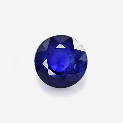 Natural 4.10x4.10x3.9mm Faceted Round Sapphire