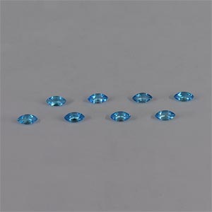 Natural 8x4x2.9mm Faceted Marquise Topaz